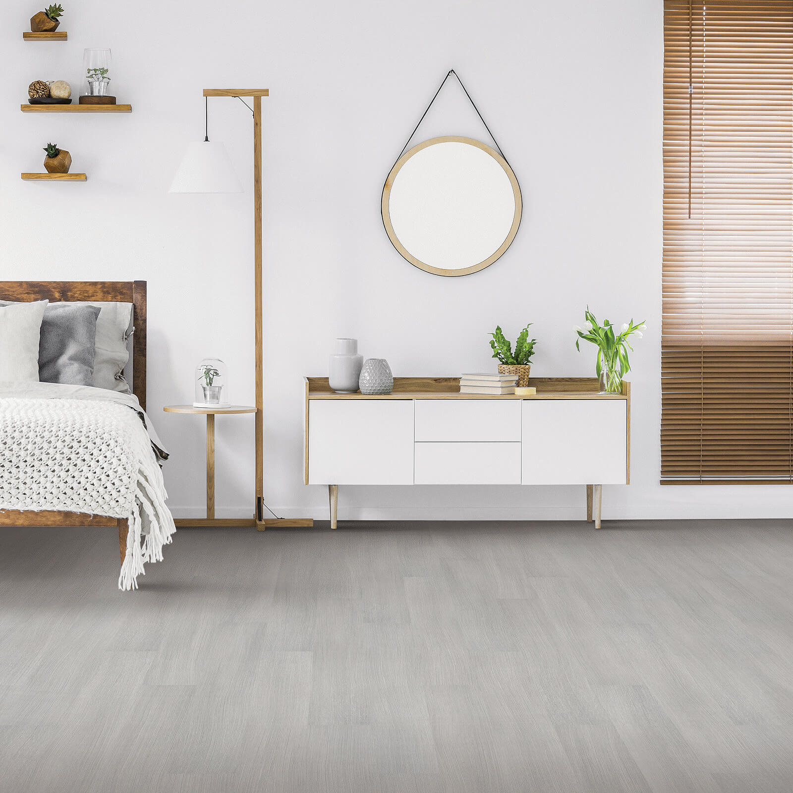 Bedroom vinyl flooring | Technique Flooring & Restoration