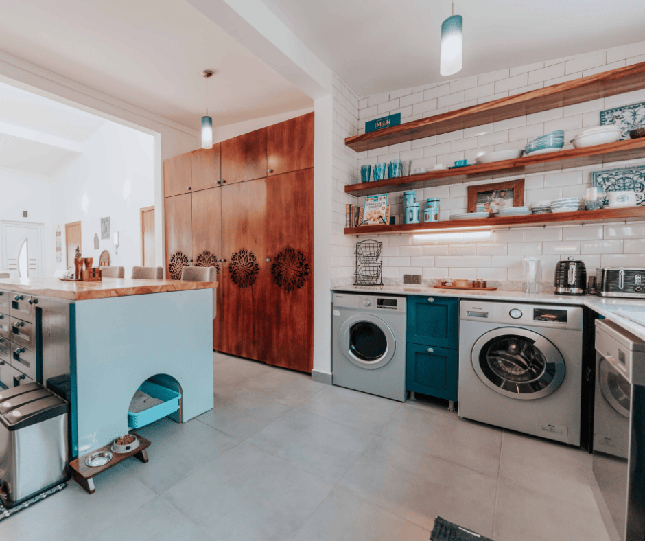 Washing machine leak in Killeen, TX from Technique Flooring and Restoration