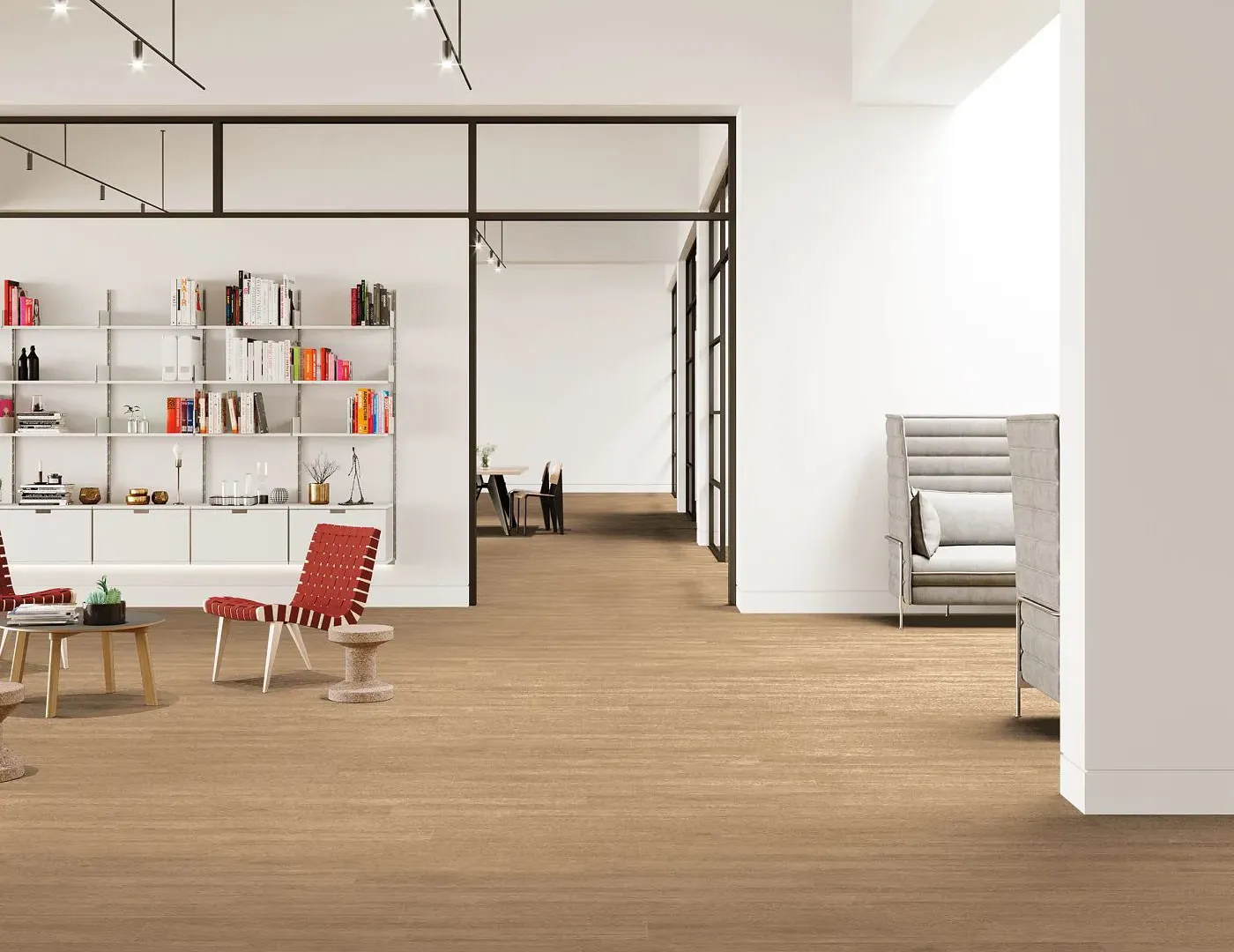 4107V_07660 Commercial Luxury Vinyl Plank (LVP) | Technique Flooring