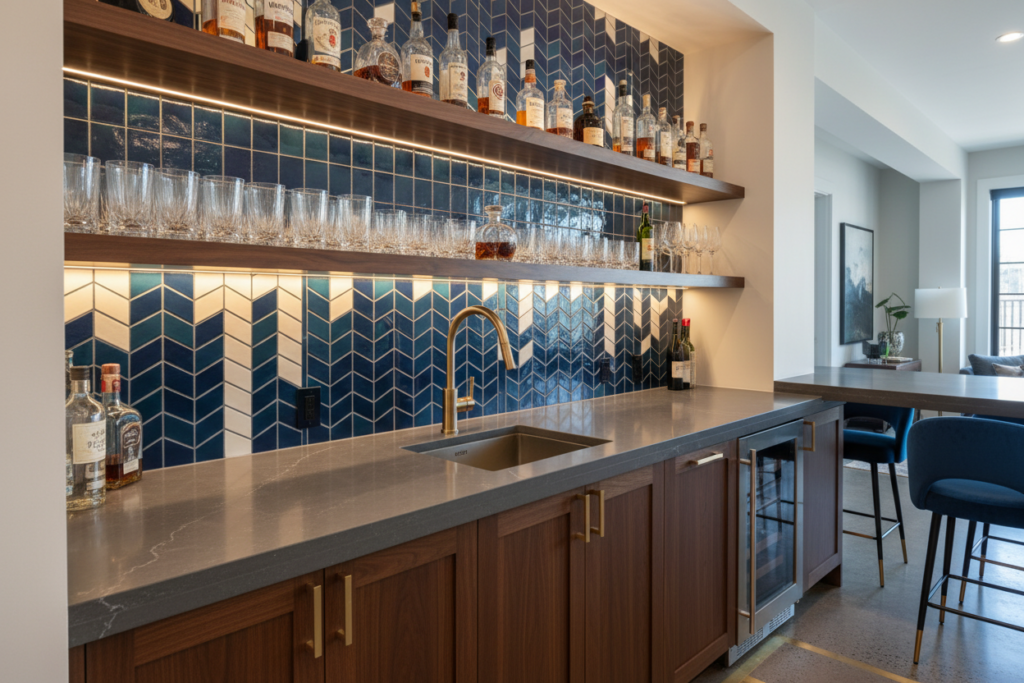 Bar Tile Ideas in Killeen, TX from Technique Flooring & Restoration